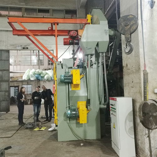 Q372吊鉤式拋丸機(jī) 五金掛具吊掛式拋丸在機(jī)電行業(yè)的關(guān)鍵應(yīng)用